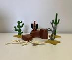 Western nr 47: Rots Cactus Gier Indianen Dorp 3870 Fort 3023, Ophalen of Verzenden, Gebruikt, Los playmobil