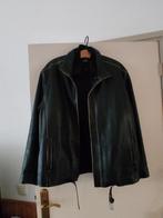 Zwarte runderleren jas American classic Pall Mall, Ophalen of Verzenden, Zo goed als nieuw, Zwart