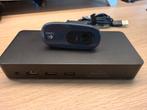 Dell Docking Station + gratis Logitech Webcam, Computers en Software, Webcams, Ophalen, Gebruikt, MacOS, Microfoon