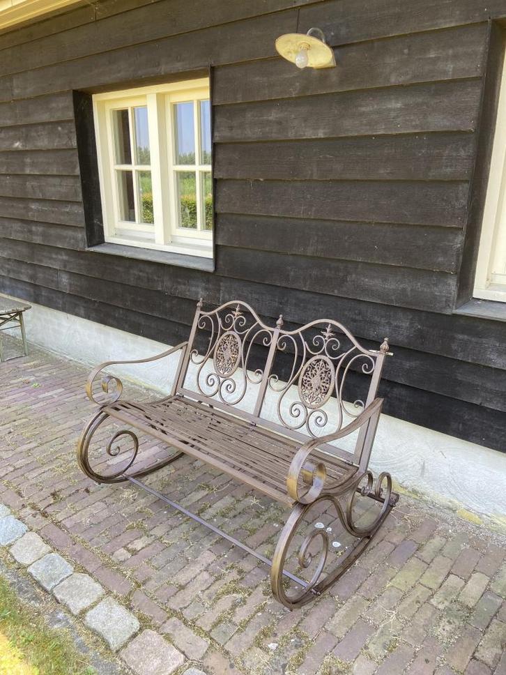saloonset /  terrasset / tuinset   schommelbank te koop, Tuin en Terras, Tuinsets en Loungesets, Nieuw, Tuinset, Overige materialen