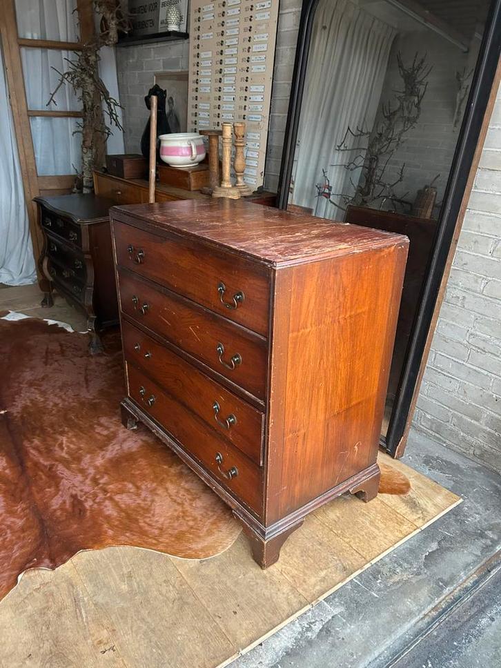 Antieke Engels ladekast opknap koopje, Antiek en Kunst, Antiek | Meubels | Kasten, Ophalen