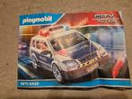 Playmobil Politieauto met Licht en Geluid, Ophalen