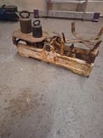 Oude Weegschaal met Gewichten - Decoratief, Antiek en Kunst, Ophalen of Verzenden