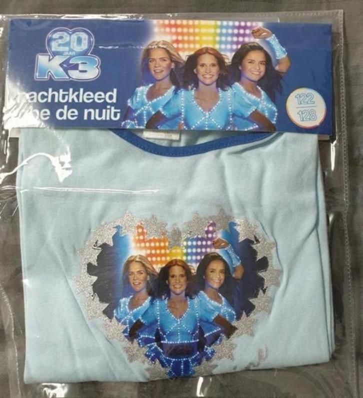 Nachtjapon / nachthemd / pyjama, K3 _ maat 122-128, Kinderen en Baby's, Kinderkleding | Maat 122, Gebruikt, Meisje, Nacht- of Onderkleding