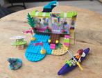Lego friends 41315 | heartlake surfkamp, Ophalen of Verzenden, Zo goed als nieuw, Complete set, Lego