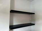 MOET WEG! Wandplanken ikea zwart - zo goed als nieuw!, Huis en Inrichting, Ophalen, Zo goed als nieuw
