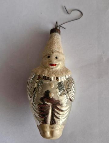 Oud Kerstfiguur Pierrot beschikbaar voor biedingen