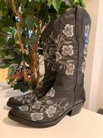 Kentucky?s Western flowerboots 37 western boots laarzen boho, Hoge laarzen, Zwart, Ophalen of Verzenden, Zo goed als nieuw