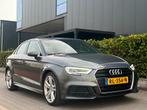 Audi A3 Limousine S Tronic 2018 Grijs, Auto's, Zwart, Leder en Stof, Origineel Nederlands, 1180 kg