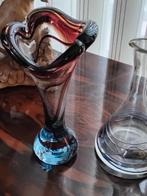 Murano vaas en glas in lood kannetje, Antiek en Kunst, Ophalen of Verzenden