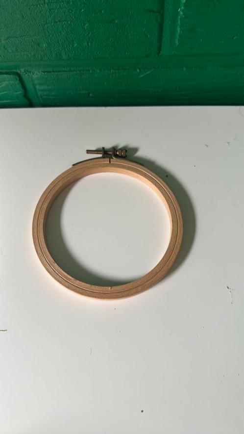 Borduurring hout – 11,5 cm doorsnede (borduurraam), Hobby en Vrije tijd, Borduren en Borduurmachines, Onderdeel of Toebehoren