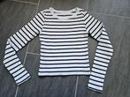 H&m longsleeve 146 152 Crop top, Meisje, H&M, Ophalen of Verzenden, Zo goed als nieuw