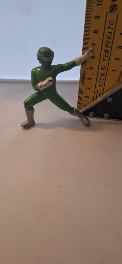 Power ranger poppetje groen (27.4), ., Ophalen of Verzenden, Zo goed als nieuw, .