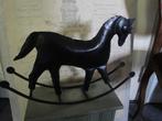 metalen hobbelpaard, Antiek en Kunst, Curiosa en Brocante, Ophalen of Verzenden