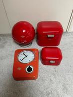 Wesco trommels, bowl en klok., Huis en Inrichting, Ophalen of Verzenden, Gebruikt