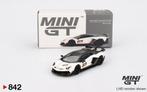 Mini gt 2022 Lamborghini Aventador SVJ 63 Bianco Asopo, whit, Mymodelcar@outlook.com, Nieuw, Mymodelcar, Ophalen of Verzenden