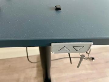 Hoekbureau elektrisch in hoogte verstelbaar, 160cm breed - afbeelding 3