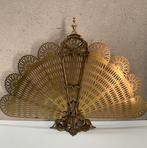 antiek koperen haardscherm kasteel, Ophalen of Verzenden, Koper