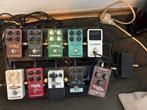 Pedalboard, 11 verschillende pedalen, Muziek en Instrumenten, Effecten, Ophalen, Gebruikt, Delay of Echo