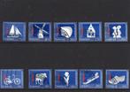 Nederlandse Iconen NVPH 3140 t/m NVPH 3149 gestempeld, Verzenden, Na 1940, Gestempeld