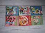 vintage 6 stuks  Hanna Barbera Happy boekjes jaren"60, Gelezen, Hanna Barbera, Ophalen of Verzenden, Meerdere stripboeken
