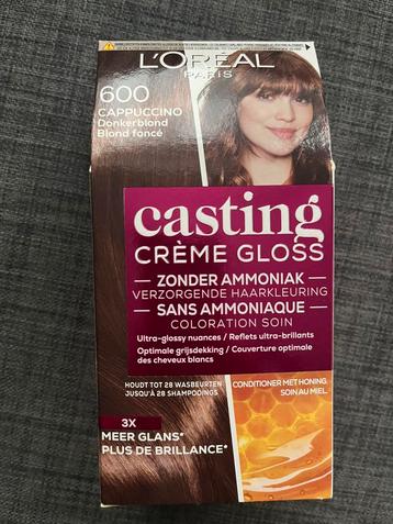 L’Oreal casting créme, haarkleuring, 600 Cappuccino NIEUW beschikbaar voor biedingen
