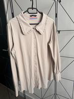My Pashion beige travelstof blouse - XXL, Ophalen of Verzenden, Zo goed als nieuw, Maat 46/48 (XL) of groter, Beige