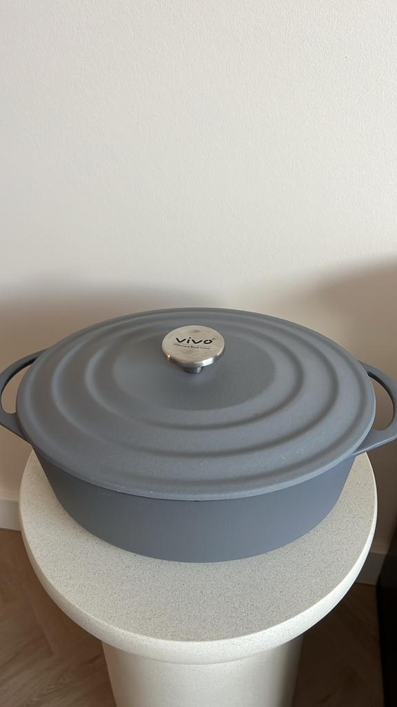 Villeroy & Boch Gietijzeren Braadpan, Huis en Inrichting, Keuken | Potten en Pannen, Gebruikt, Koekenpan of Braadpan, Gietijzer