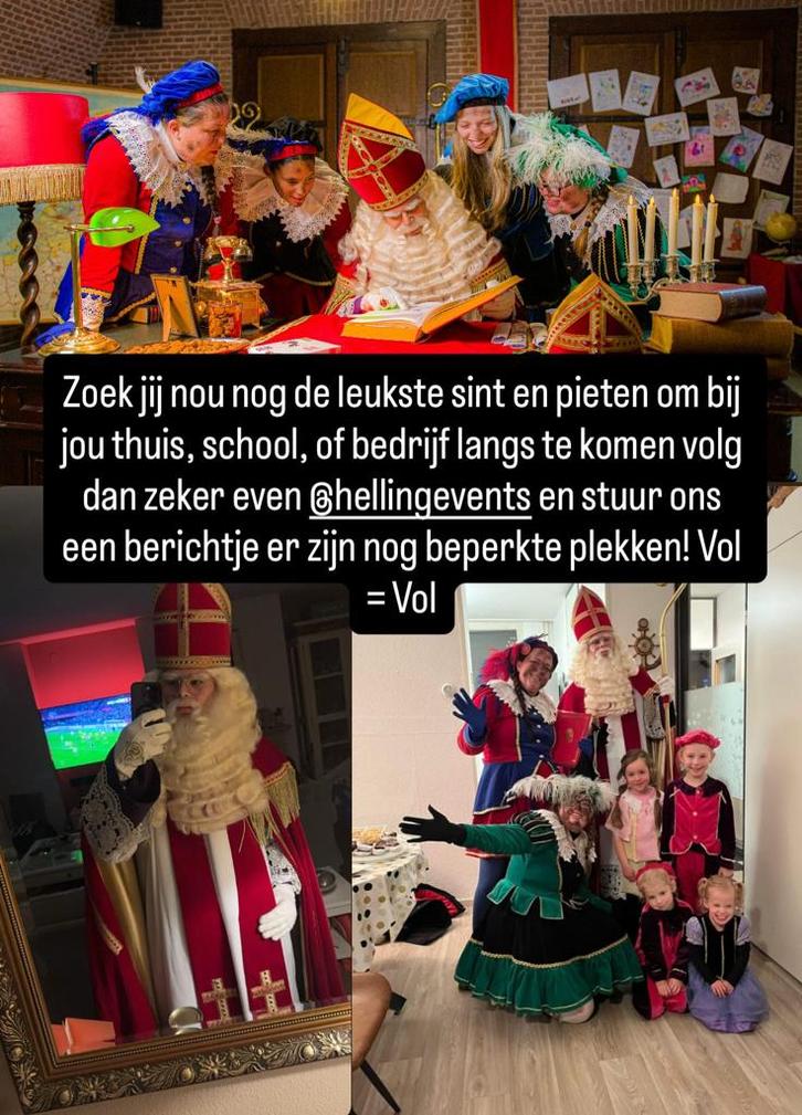 Sinterklaas en pieten op bezoek huisbezoek, Diversen, Sinterklaas, Ophalen