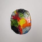 Vintage West-Duitse Fat Lava muurplaquette Vulkan Keramik, Ophalen of Verzenden