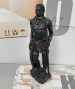 Afrikaanse krijger jager speer Zuid-Afrika 35cm Beeld kunst, Antiek en Kunst, Kunst | Niet-Westerse kunst, Ophalen of Verzenden
