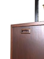 Vintage hangend wandmeubel jaren 50/60 modulair, Ophalen, Gebruikt, Minder dan 150 cm, Minder dan 100 cm
