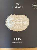 Eos Umage hanglamp - witte veren. Medium., Huis en Inrichting, Lampen | Plafondlampen, Zo goed als nieuw, Ophalen