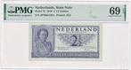 Nederland 2,5 Gulden 1949 Juliana PMG69