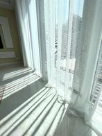 Luxury wite vitrages op maat, C, 200 cm of meer, Wit, C