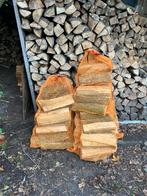 Droog Haardhout/Brandhout in handige grote netzakken, Minder dan 3 m³, Ophalen, Eikenhout, Blokken