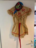 Carnavalspak Indiaan Maat 140, Kinderen en Baby's, Carnavalskleding en Verkleedspullen, Ophalen, Gebruikt, 134 t/m 140, Meisje