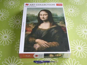 Nieuw in seal: Mona Lisa Art Collection puzzel 1000 st beschikbaar voor biedingen