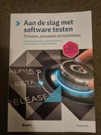 Software Testen - Chamani, Kruijff, Oosting, Rooyen, Boeken, Ophalen of Verzenden, Zo goed als nieuw, Software, Hossein Chamani, Gerard Kruijff, Ger Oosting, Jos van Rooyen