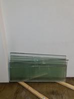 Systeemwandglas losse delen restant 1.30x60 grootste maat, Doe-het-zelf en Verbouw, Glas en Ramen, Ophalen of Verzenden, Zo goed als nieuw