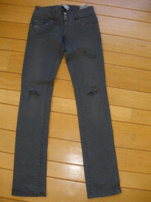 TRIPPER spijkerbroek grijs maat 38, Kleding | Dames, Spijkerbroeken en Jeans, Zo goed als nieuw, W30 - W32 (confectie 38/40), Grijs