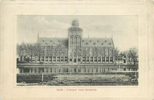 (701-399-023) Delft Gebouw voor Geodesie, Verzamelen, Ansichtkaarten | Nederland, Zuid-Holland, Verzenden