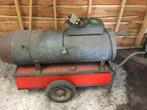 diesel heater kachel met thermostaat met grote diesel tank, Doe-het-zelf en Verbouw, 100 liter of meer, Ophalen, Zo goed als nieuw