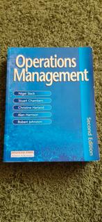 Operations management- Slack, Ophalen of Verzenden, Zo goed als nieuw