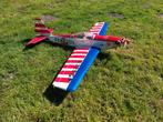 (9) Vintage RC Super Chipmunk met ASP SC 75 motor, Hobby en Vrije tijd, Ophalen of Verzenden, Gebruikt, Nitro
