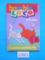 Puzzelen met Dikkie Dik nr. 25232-02 (Bambino Loco), Kinderen en Baby's, Speelgoed | Educatief en Creatief, Puzzelen, Zo goed als nieuw