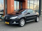 Peugeot 206 CC 1.6-16V|Airco|Camera|Elek. ramen|Trekhaak|BT, Voorwielaandrijving, Stof, Gebruikt, 4 cilinders