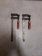 Lijmklemmen 2x turnus 100  din5117, Antiek en Kunst, Antiek | Gereedschap en Instrumenten, Ophalen of Verzenden