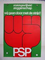 Verkiezingsposters van PSP set van 2, Verzenden, Zo goed als nieuw, A1 t/m A3, Reclame