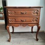 antieke commode, ladekast, wandtafel, nachtkastje - eiken, Antiek en Kunst, Ophalen